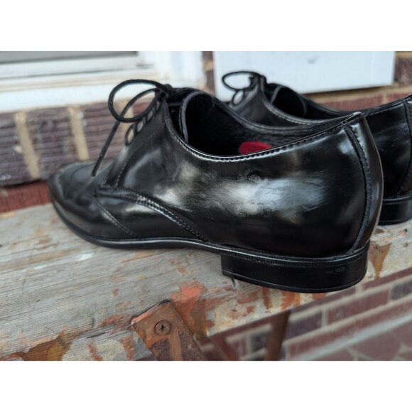 Charles Jourdan Black Leather Oliver Limited Edition Oxfords-Mens-Sz 11.5D main image 11